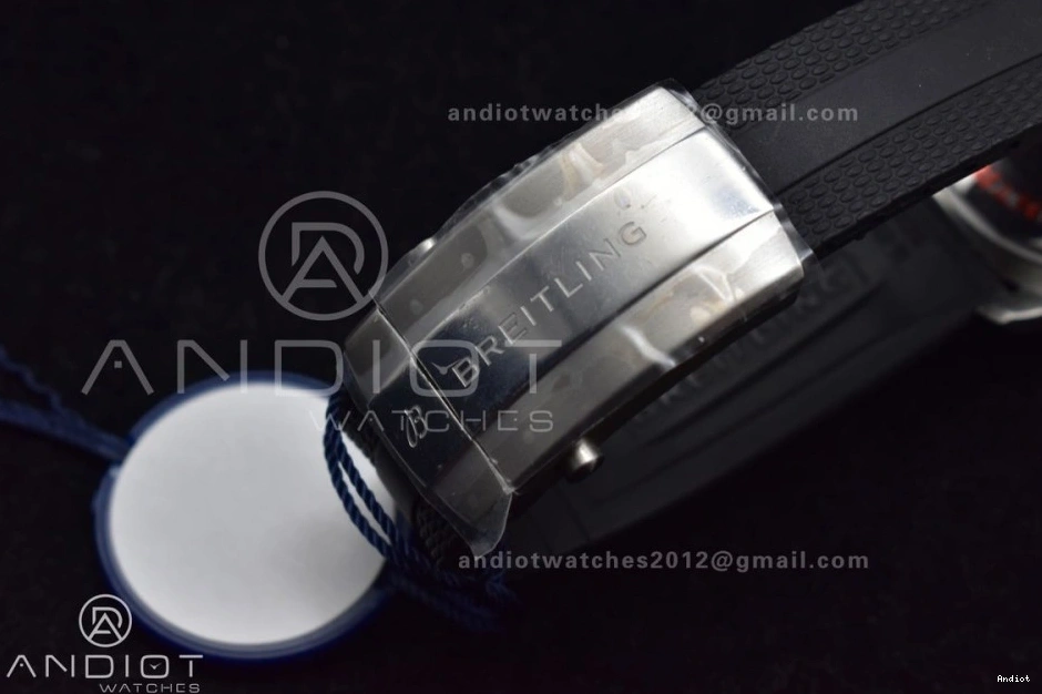 RG SuperOcean Best Strap 42 A2824 Automatic Black Rubber Edition Dial SS on Black BLSF 1:1 0211